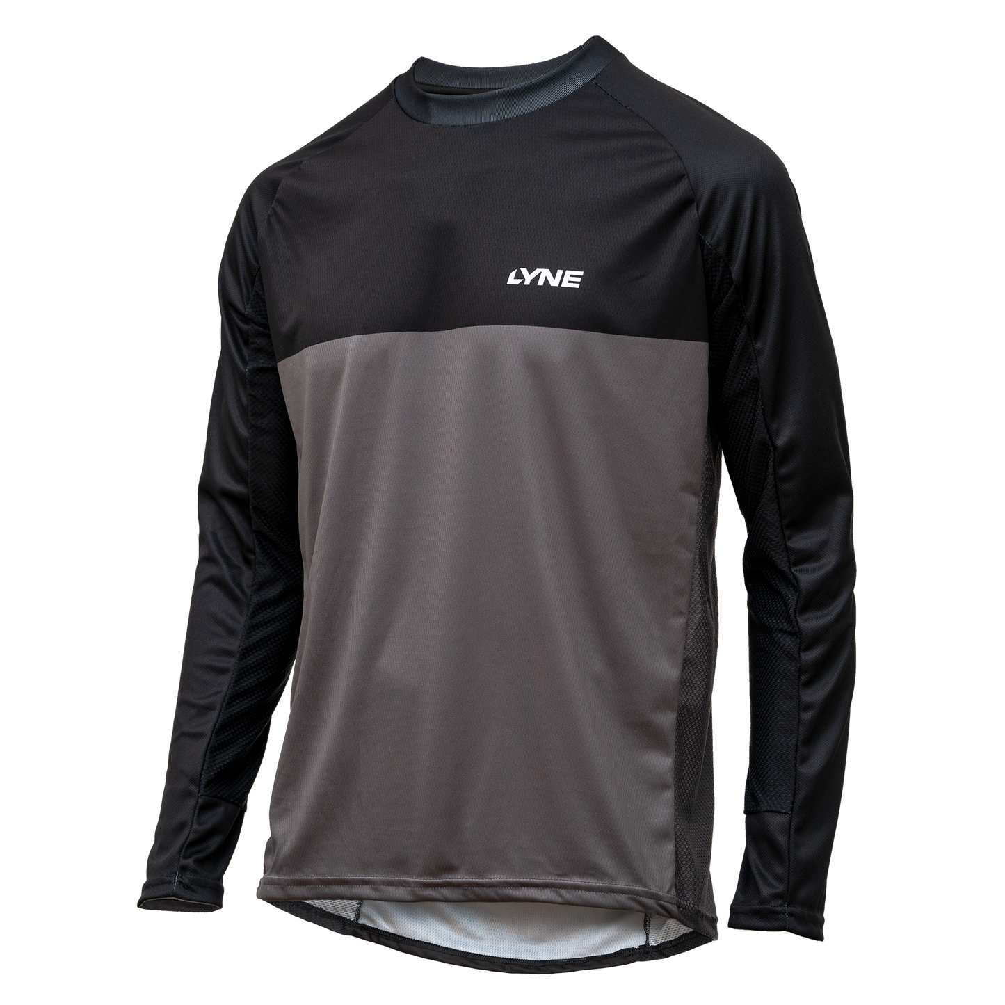 Full Vent LS Jersey Grey/Black/White