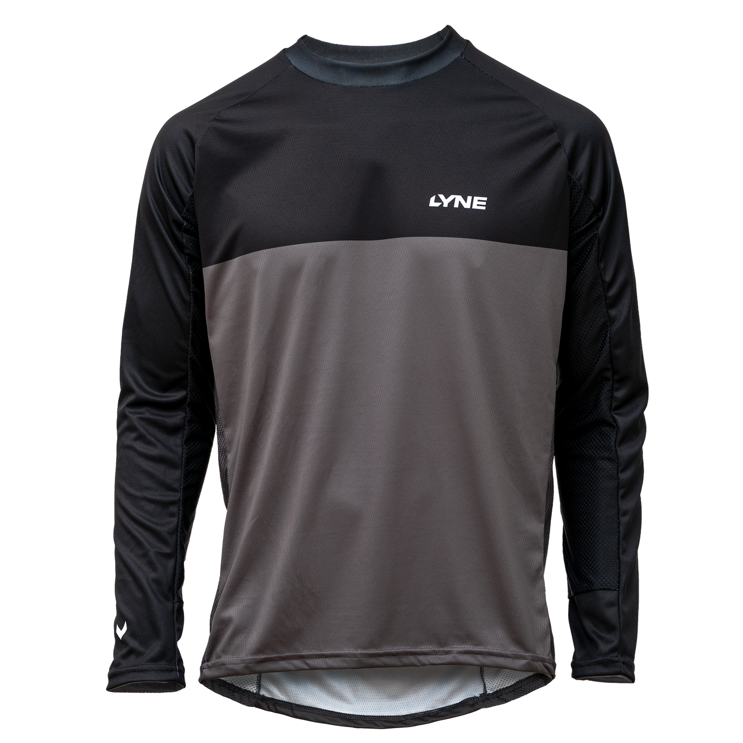 Full Vent LS Jersey Grey/Black/White