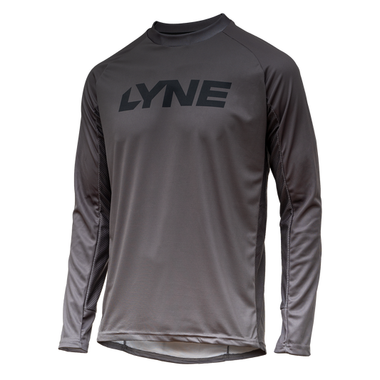 Full Vent LS Jersey Gradient Grey